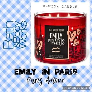 BBW Emily In Paris Paris Amour 3 Wick Candle
